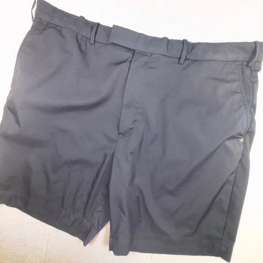 RLX Ralph Lauren Golf Shorts Men 42 Black Classic Fit Performance Polyester
